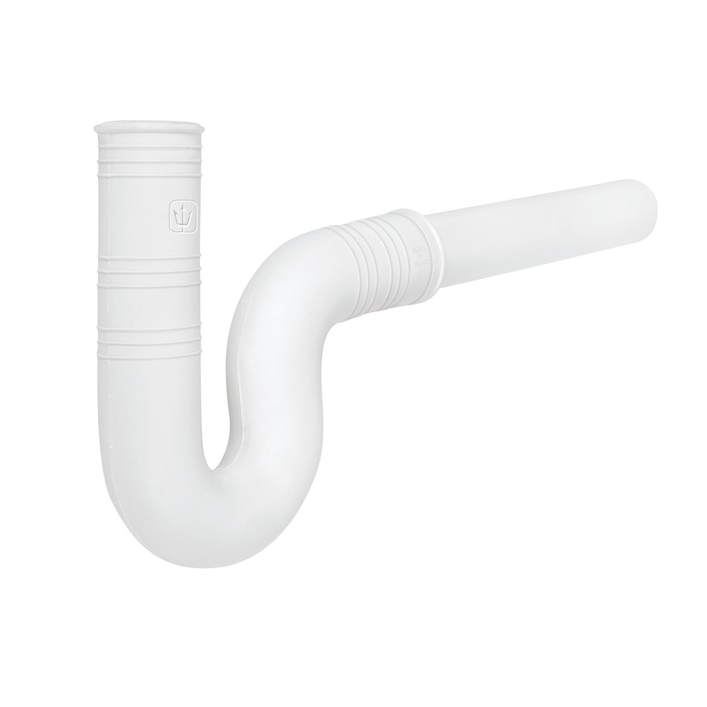 Cespol flexible 1-1/4' de PVC, con extension, para lavabo