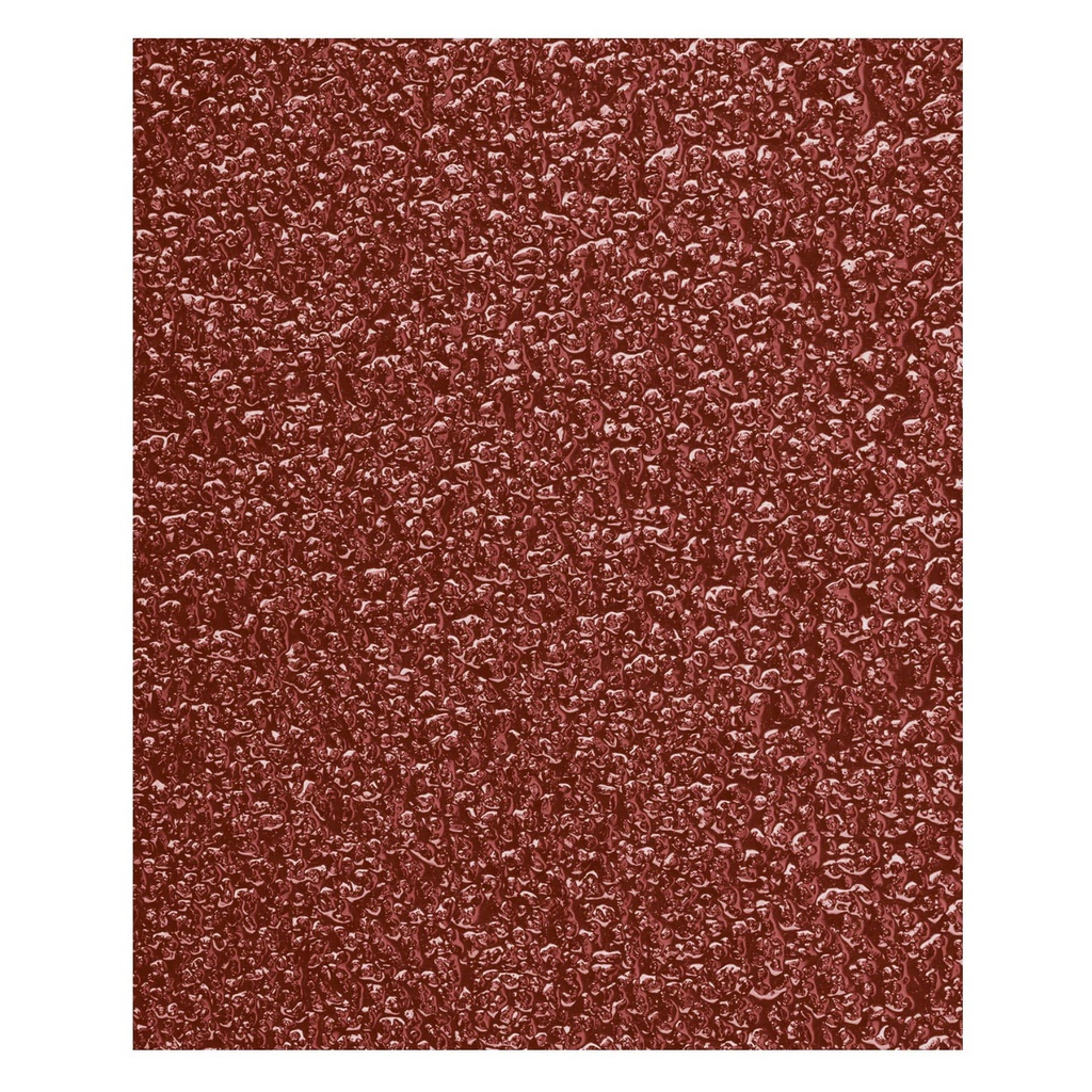 Lija de esmeril roja grano 36 de oxido de aluminio, Truper