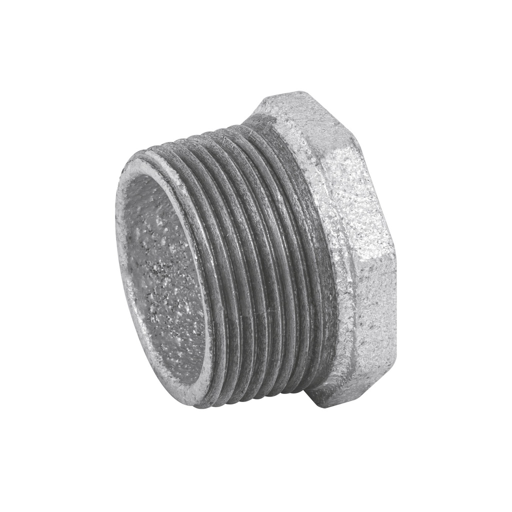 Reduccion bushing acero galvanizado 1-1/4 x 1/2', Foset