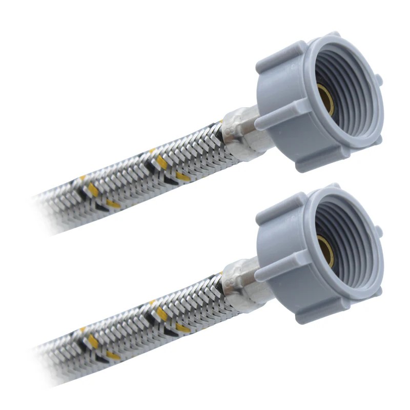 Conector Flexible Para Sanitario 7/8" AM X 7/8" AM X 55cm. Acero Inox. Plomacy (CSL22)