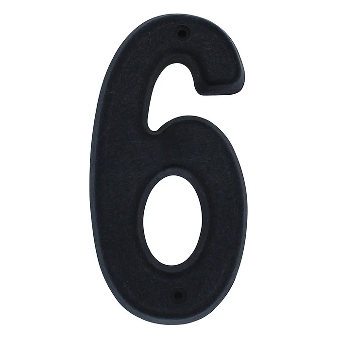 Numero Para Exterior  "6"  a Granel  (2216G)