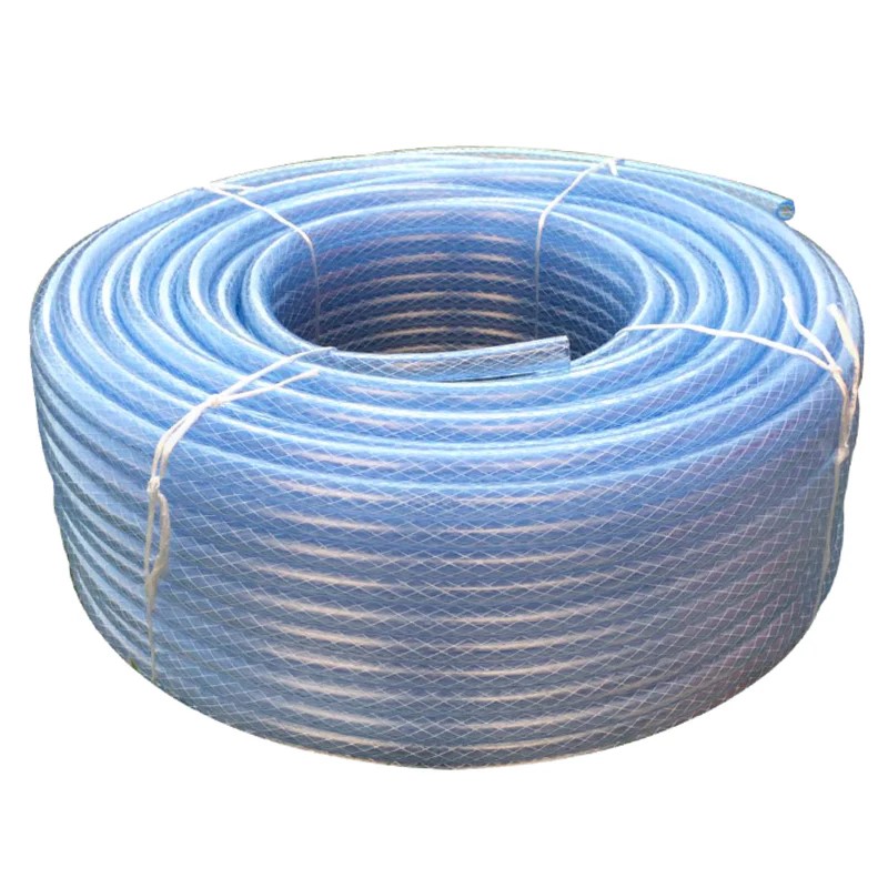 Manguera Tramada Transparente  9mm. - 3/8" X 100Mts.  (2623)