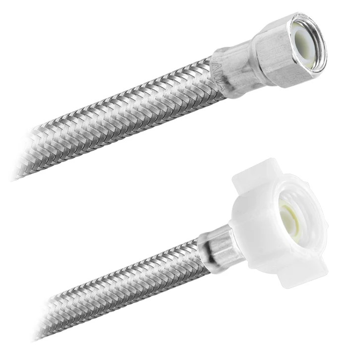 FamaFlex Premium Para  Agua Potable 3/8" COMP x 1/2" AM x 40cm.-16"  (3520)