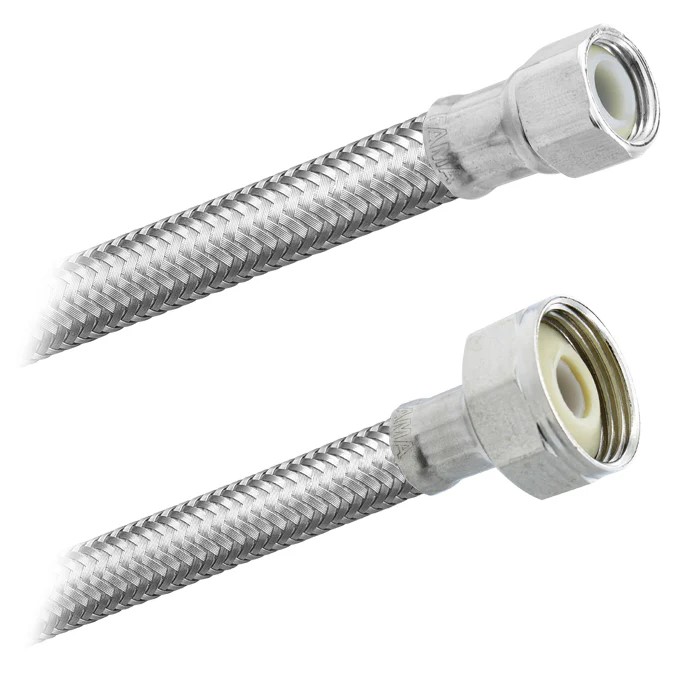 FamaFlex Premium Para Sanitario 3/8" COMP X 7/8" FIP X 50cm.-20"  (3673)