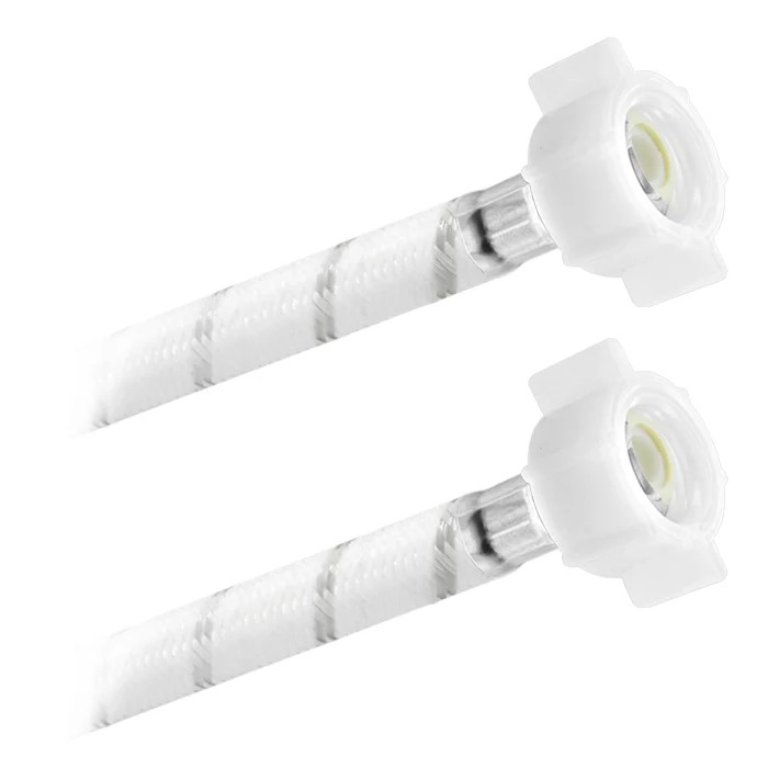 FamaFlex Poli-Acetal Para Agua Potable 1/2" AM x 1/2" AM x 100cm.-40"  (3812)