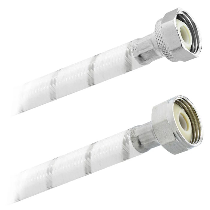 FamaFlex Poli-Acetal Para Sanitario 1/2" FIP x 7/8" FIP x 55cm.-22"  (3832)