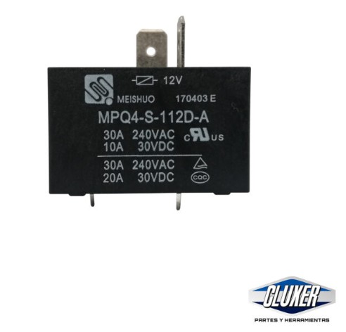 1 Relevador Para Tarjeta Electronica 30a,240vac, 30a, 28vac