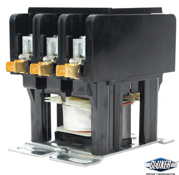 1 Contactor 3 Polos 50 Amperes Bobina 208-240vac, 50/60hz