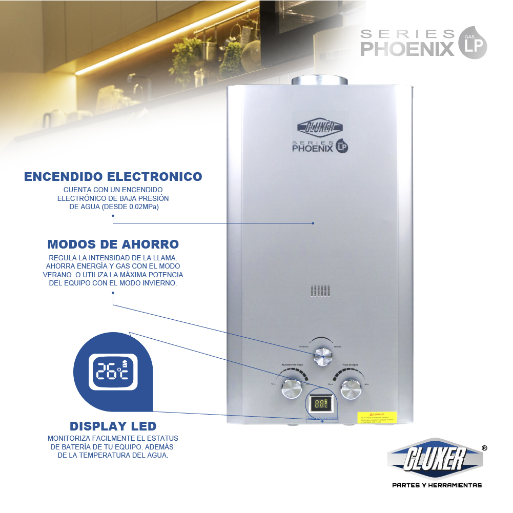 GAS NATURAL 8 LITROS POR MINUTO