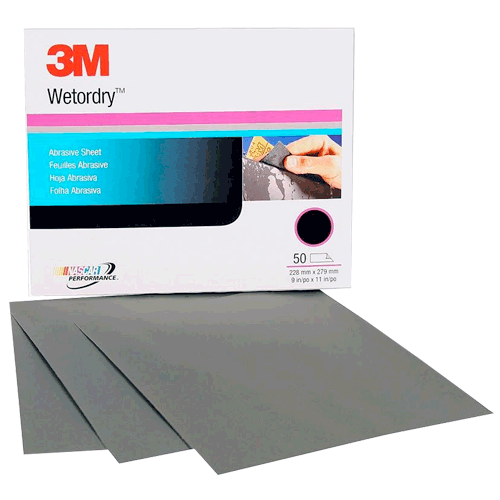 Lija 3M Imper.9x11”# 220 02043