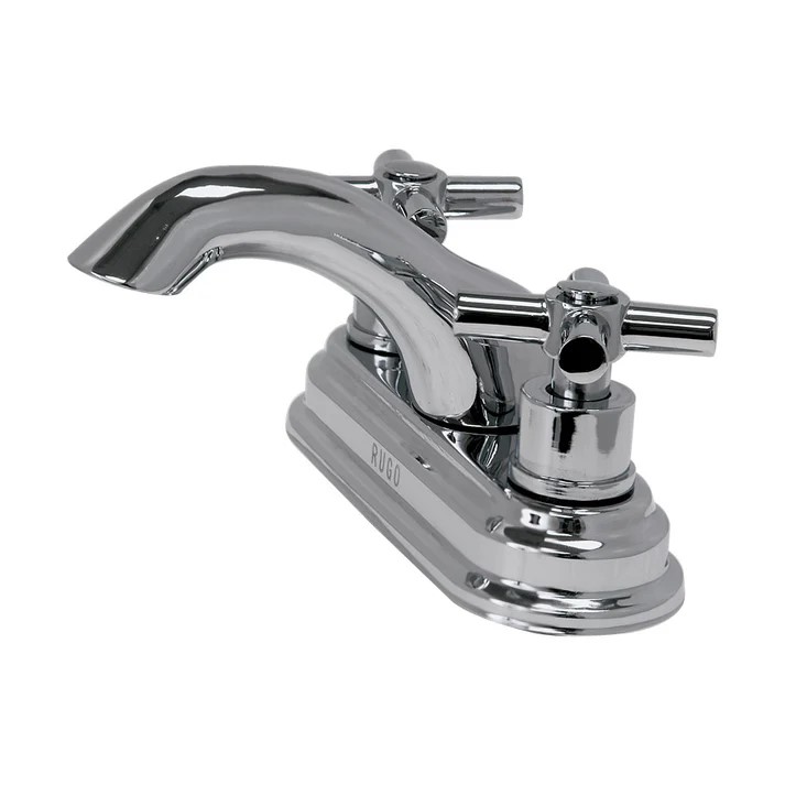 MEZCLADORA LAV.4" CUB/LATON M/MINIMALISTA