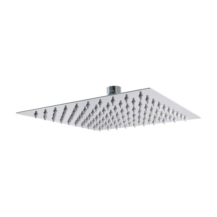 REGADERA DELGADA CUAD.6X6" AC.INOX.AC.CROMO