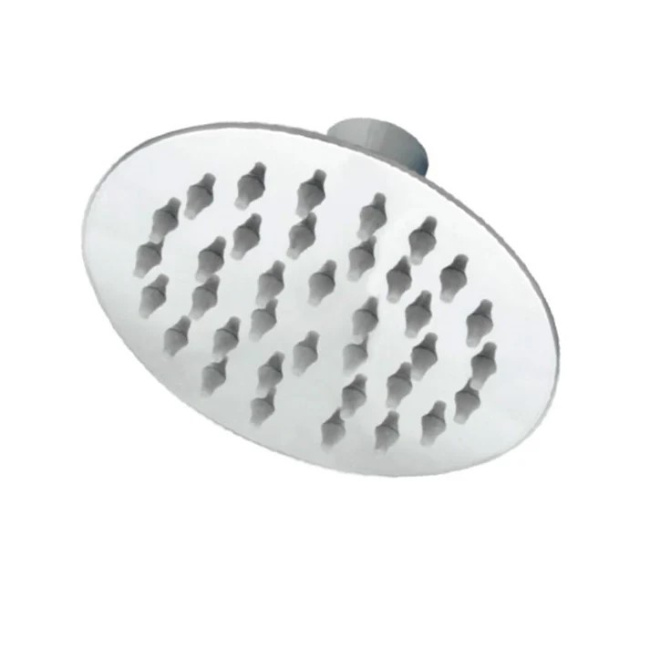 REGADERA DELGADA REDONDA 4” AC.INOX. 201 ACAB. ESPEJO