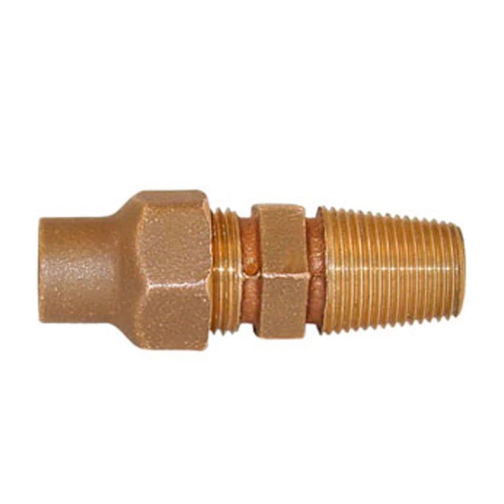 NUDO DE INSER.ROSCA MULLER P/TUBO DE COBRE SIST.COMP.