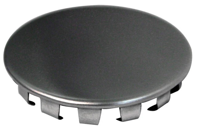 CUBRE TALADROS EN BLISTER LISO A PRESION AC/INOX