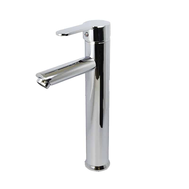 MEZCLADORA  MONOMANDO ALTA PARA LAV AL PISO S/DESAGÜE AUT.