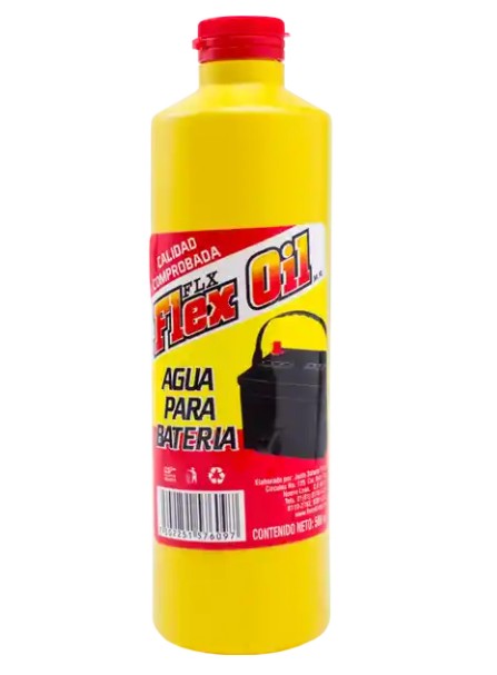 AGUA PARA BATERIA 500 ML