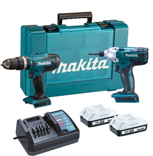 COMBO MAK. ROTOM.+ATORN.IMP.+2bat.+MALETIN