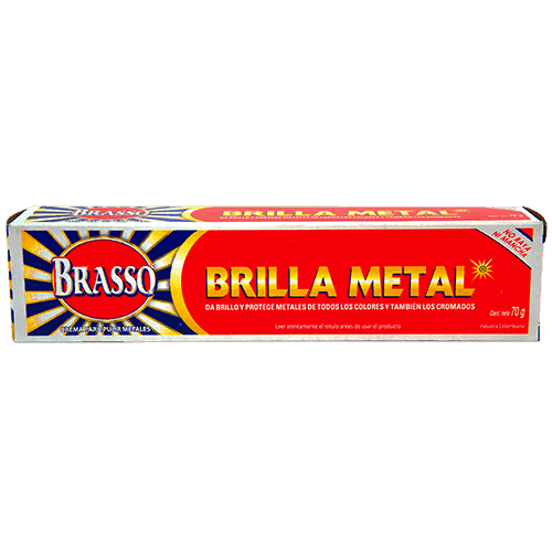 BRASSO  BRILLAMETAL CREMA 70gr
