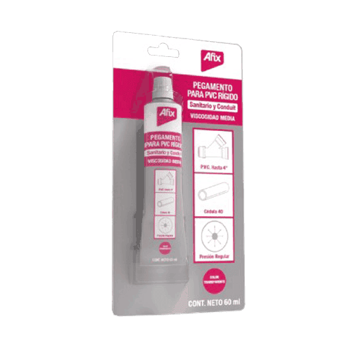 AFIX ADH.PVC SANIT.TRANSP. 60ml