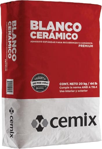 ADHESIVO PEGAZULEJOS BLANCO C/20 KG.30164 CEMIX