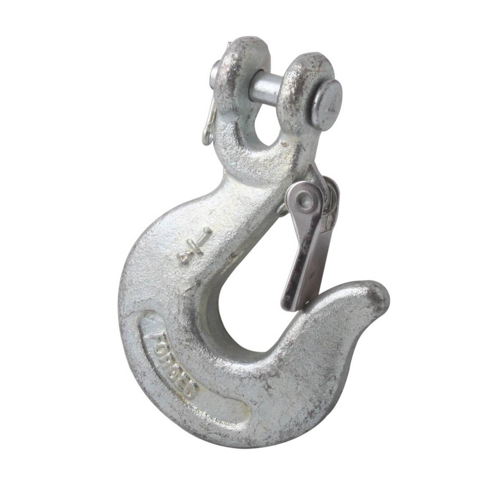 GANCHO FORJADO C/PERNO Y SEGURO 3/8"