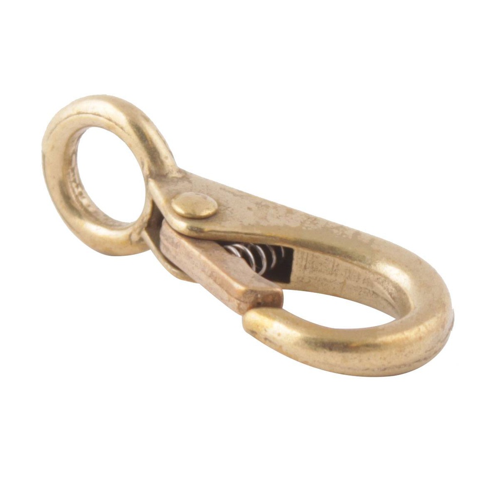 BANDOLA C/GANCHO LATON  OJO FIJO 3/8" (PRECIO X PIEZA - EMPAQUE GRANEL)