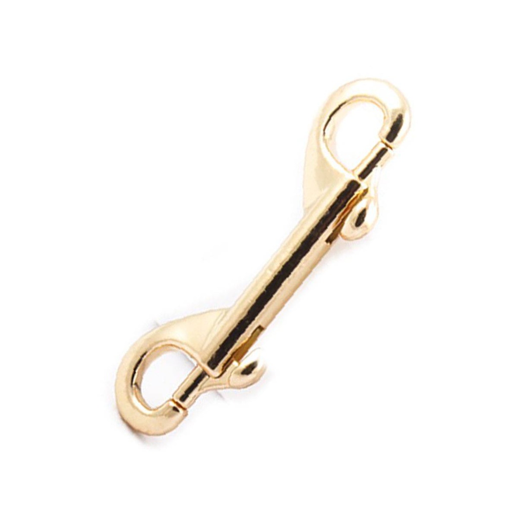 GANCHO DOBLE LATON 3/8"X75MM (PRECIO X PIEZA - EMPAQUE GRANEL)