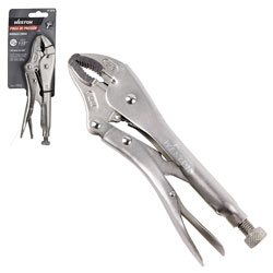 PINZA DE PRESION C/MORDAZA CURVA CRV 7'' (7CR) (CAJA C/6 PZAS - PRECIO X PIEZA)