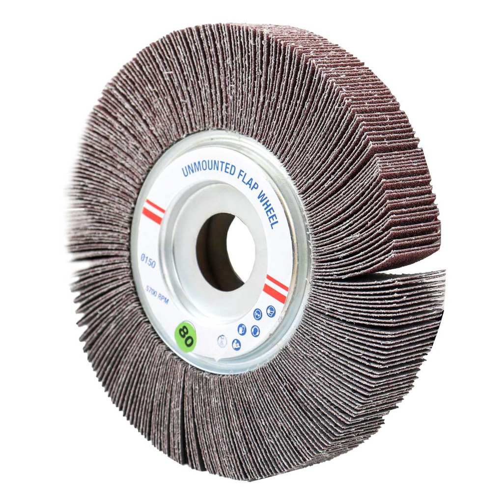 RUEDA FLAP AO 6" x 1" x 1" G60