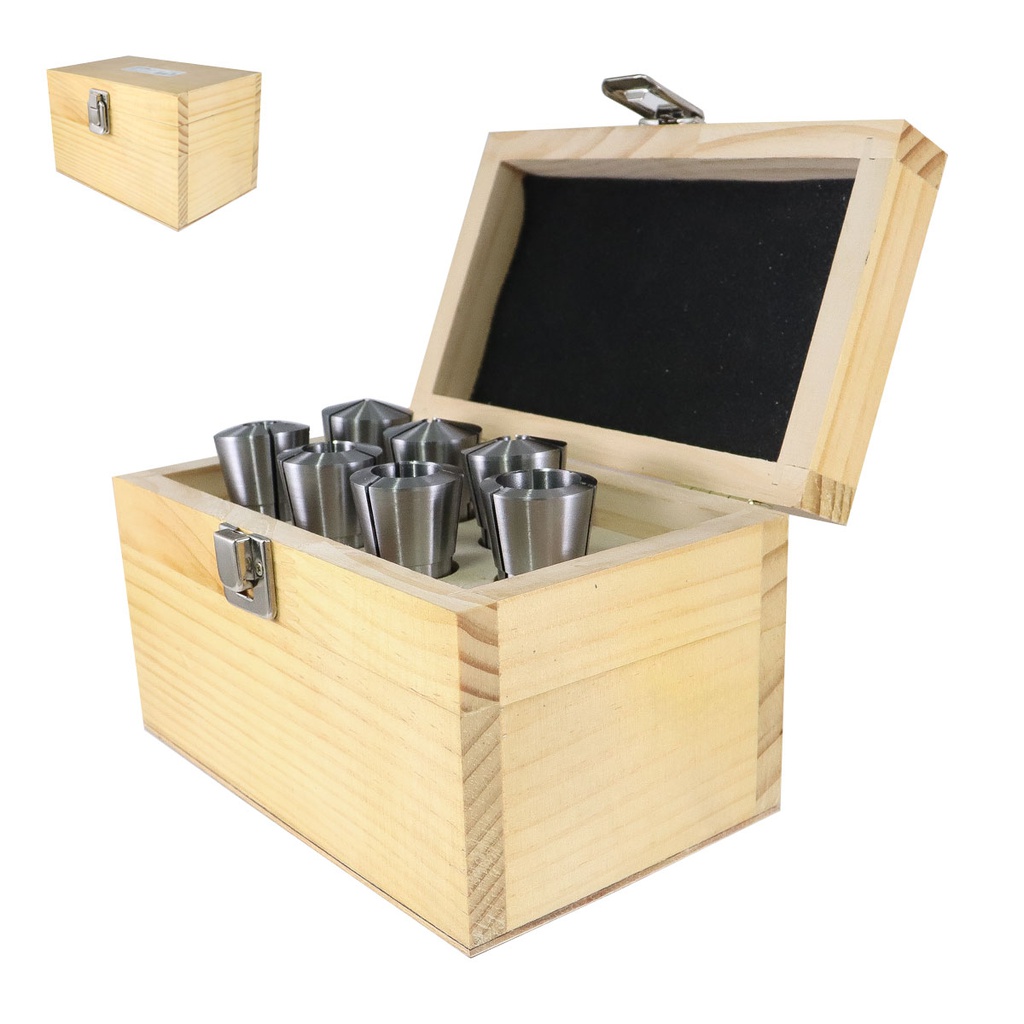 BOQUILLAS R8 1/8-7/8" (JGO 7PZAS) (EN 8VOS)