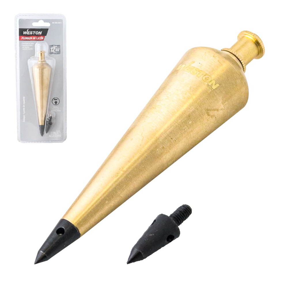 PLOMADA DE LATON 12oz