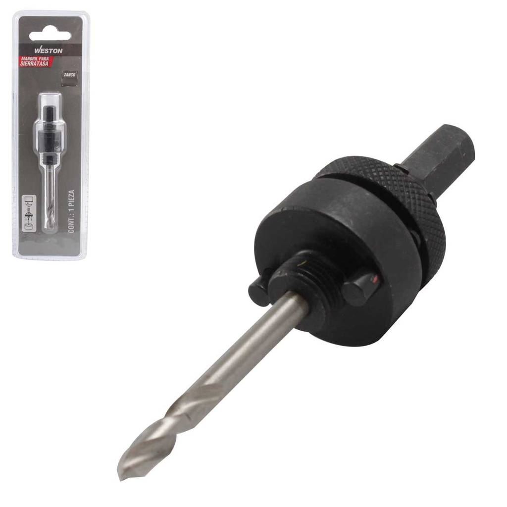 MANDRIL P/SIERRATASA ZANCO 3/8" RANGO 1-1/4" A 8-17/64"