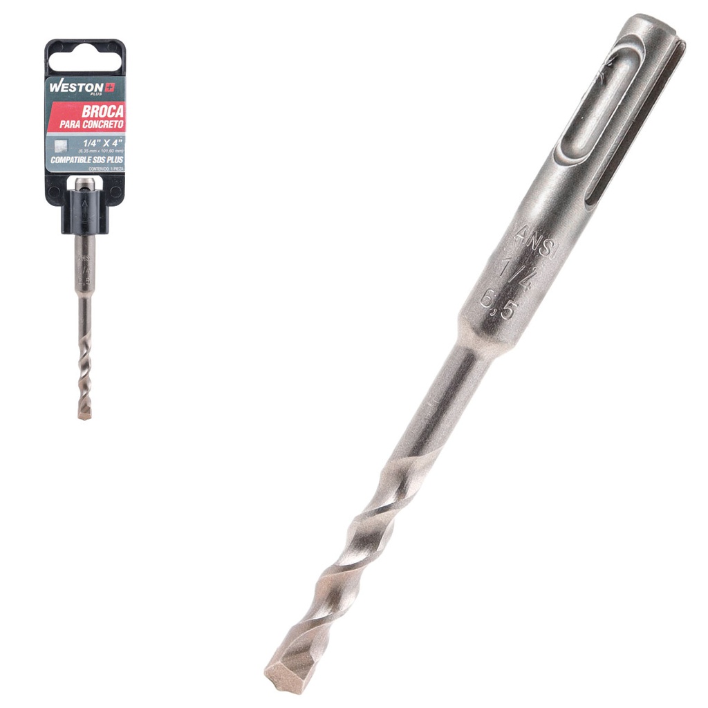 BROCA WP ZANCO SDS PLUS 1/4" X 12"