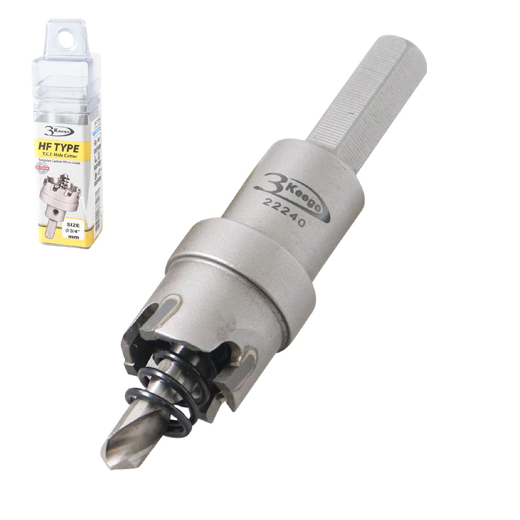 CORTADOR ANULAR TCT TIPO HF 3/4" ZANCO 3/8"