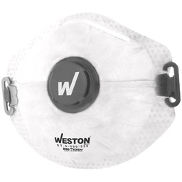 [ST-6-500-330] RESPIRADOR C/VALVULA  N95 Certificado CDC (Empaque c/10 pzas)