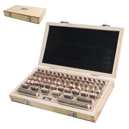 [STW-9125] BLOQUES PATRON RECTANGULARES D/CALIBRACION GRADO A JGO 81 PIEZAS