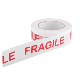 [TP-1085] CINTA DE EMPAQUE LEYENDA FRAGIL 48mm X 150M (Precio x pieza - Empaque c/6 pzas)