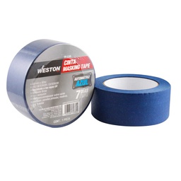 [TP-1145] CINTA MASKING TAPE AZUL 7 DIAS  MM x 50M            