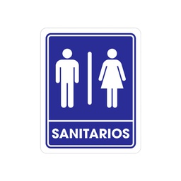 [TS-0125] SEÑALAMIENTO SANITARIOS 25 X 35CM