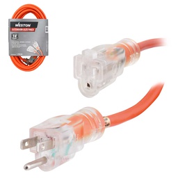 [W-50150] CABLE D/EXTENSION ELECTRICA SJTW14/3C C/IND. 15M