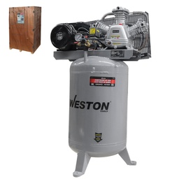 [W-60067] COMPRESOR VERTICAL DE BANDA 4HP 120L 220V