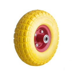 [Y-1128-250] RUEDA SOLIDA ANTIPONCHADURA 10" X 3.50-4"