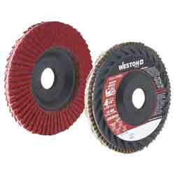 [Z-13802] DISCO LAMINADO CERAMICO CON RESPALDO DE PLASTICO T27 4-1/2" G60  WP