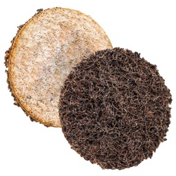 [Z-15640] DISCO 5" FIBRA AZUL (VERY FINE) (Precio x pieza - Empaque c/10 pzas)