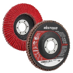 [Z-20378] DISCO LAMINADO CERAMICO CON RESPALDO DE FIBRA DE VIDRIO 4-1/2" G60  WP