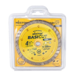 [Z-30210] DISCO DE DIAMANTE RIN TURBO 4-1/2" BASICUT