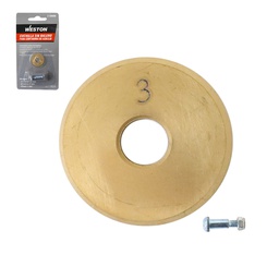 [Z-38060] CUCHILLA D/CARBURO C. RECUB. D/TITANIO 22 X 6 X 2MM P/CORTADORA Z-38039