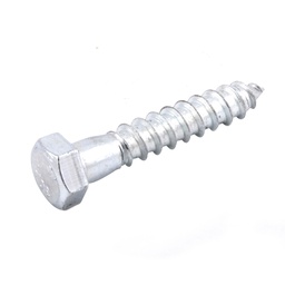 [ZN-01050] TORNILLO  HEX GALV. P/MADERA1/2" X 5" (Precio x Pza - Caja c/50 pzas)