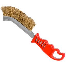 [NI0119] CEPILLO ALAMBRE PLASTICO 0.30mm LATON